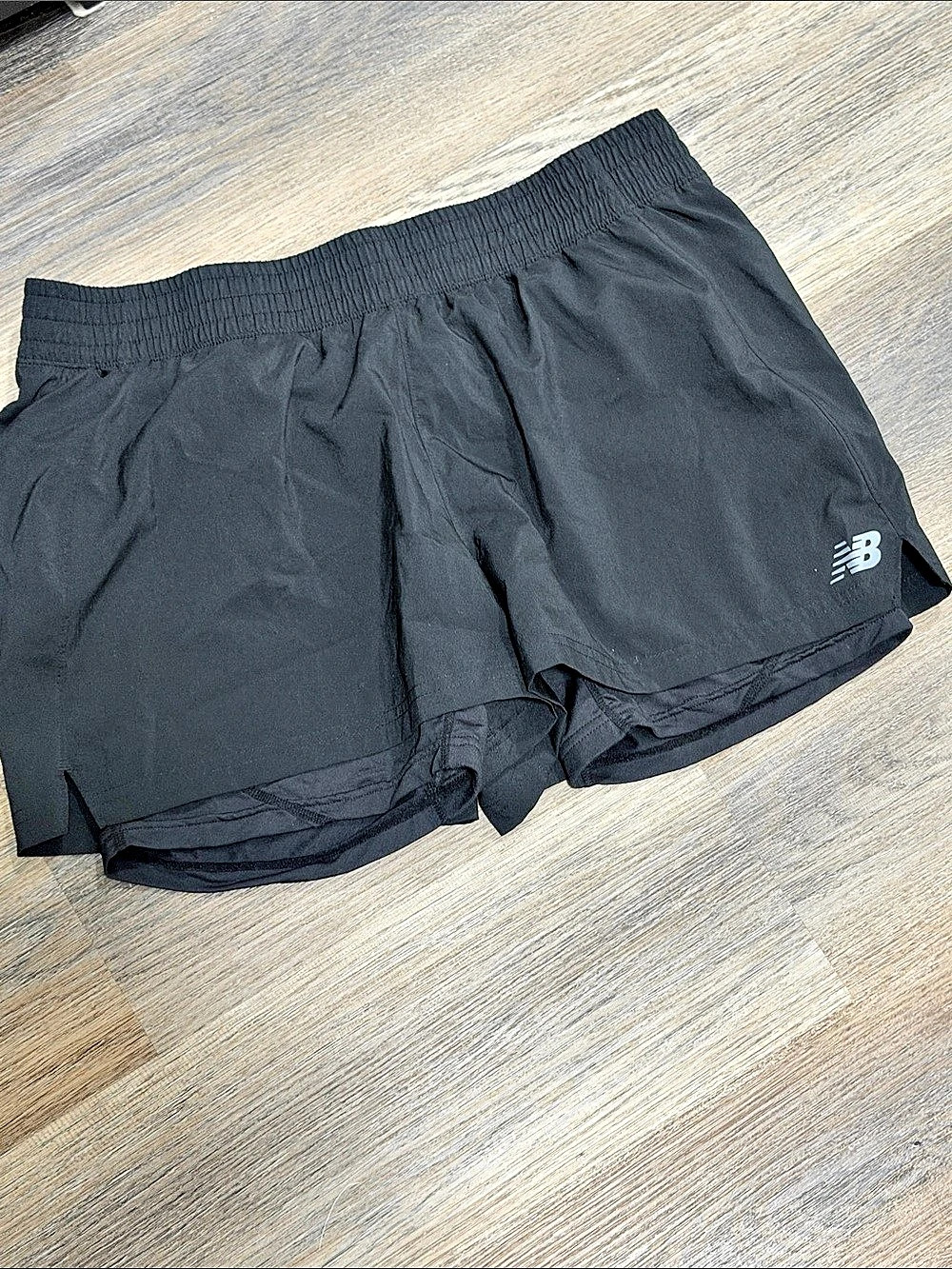 New Balance Athletic Shorts in Black